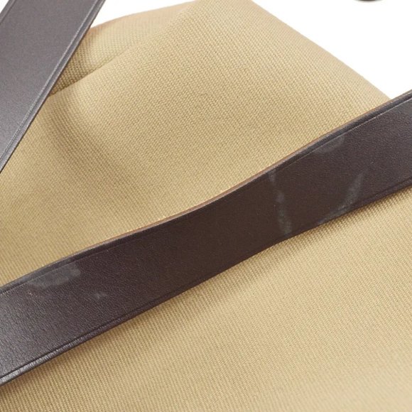 Authenticity Guarantee Hermes Brown Toile Officier Herbag TPM 2 in 1 Shoulder - Picture 6 of 9